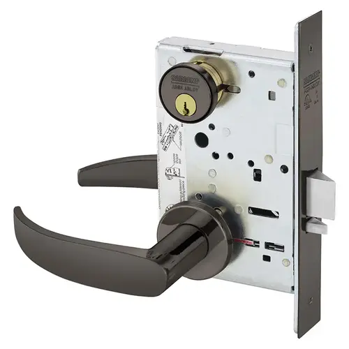 Manufacturing Mortise Lock Oxidized Satin Bronze Relieved Clear Coated