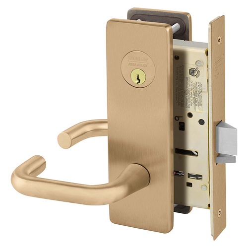 Manufacturing Mortise Lock Satin Bronze Clear Coated