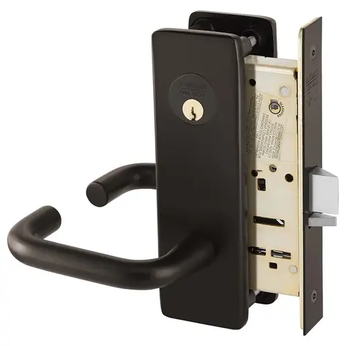 Manufacturing Mortise Lock Dark Oxidized Bronze