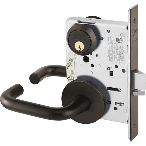 Manufacturing Mortise Lock Dark Oxidized Bronze