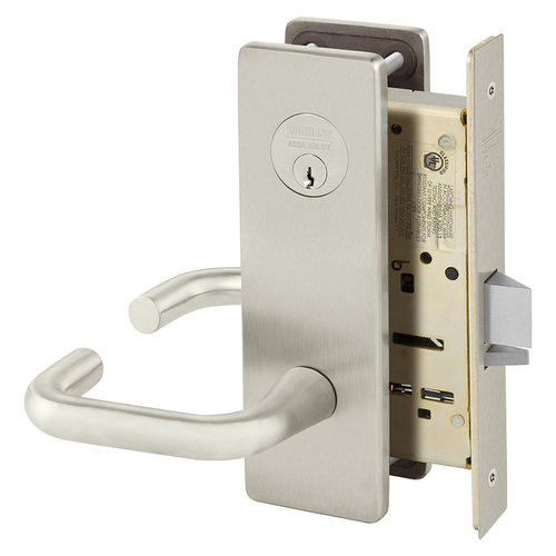 Manufacturing Mortise Lock Satin Nickel Plated Clear Coated