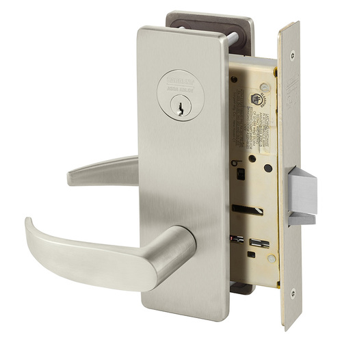 Manufacturing Mortise Lock Satin Nickel Plated Clear Coated