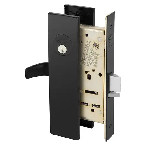 Manufacturing Mortise Lock Black Suede Powder Coat