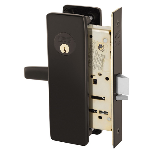 Manufacturing Mortise Lock Dark Oxidized Bronze