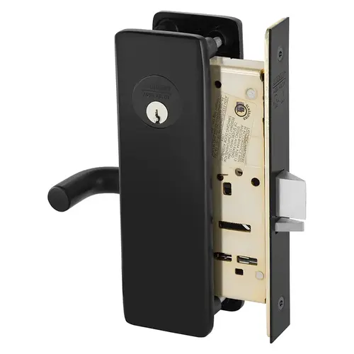 Manufacturing Mortise Lock Black Suede Powder Coat