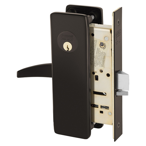 Manufacturing Mortise Lock Dark Oxidized Bronze