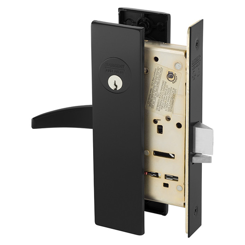 Manufacturing Mortise Lock Black Suede Powder Coat