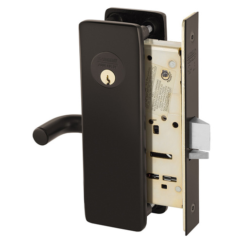 Manufacturing Mortise Lock Dark Oxidized Bronze