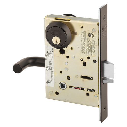 Manufacturing Mortise Lock Dark Oxidized Bronze