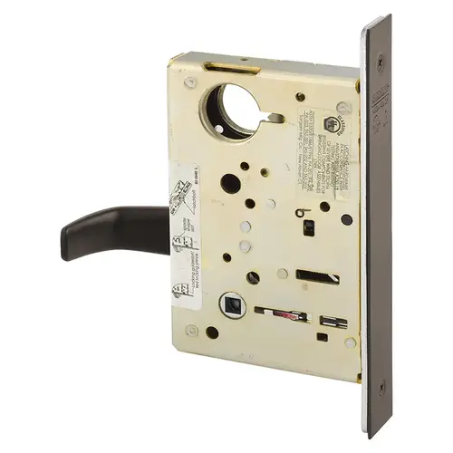 Manufacturing Mortise Lock Dark Oxidized Bronze