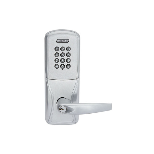 Electric Cylindrical Lock Satin Chrome