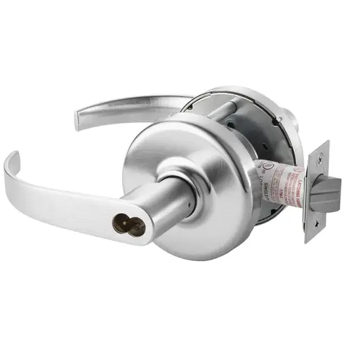 Cylindrical Lock Satin Chrome