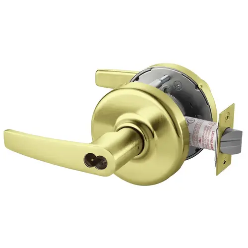 Cylindrical Lock Satin Brass