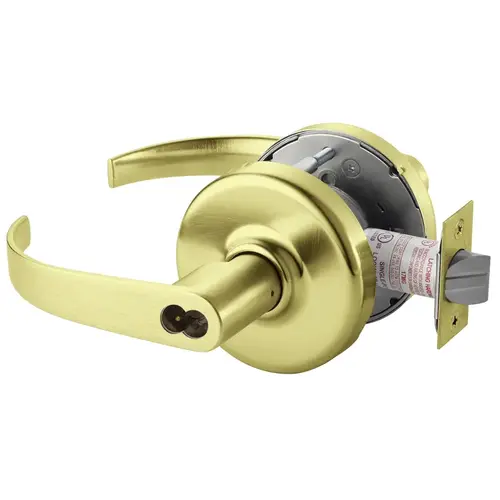 Cylindrical Lock Satin Brass