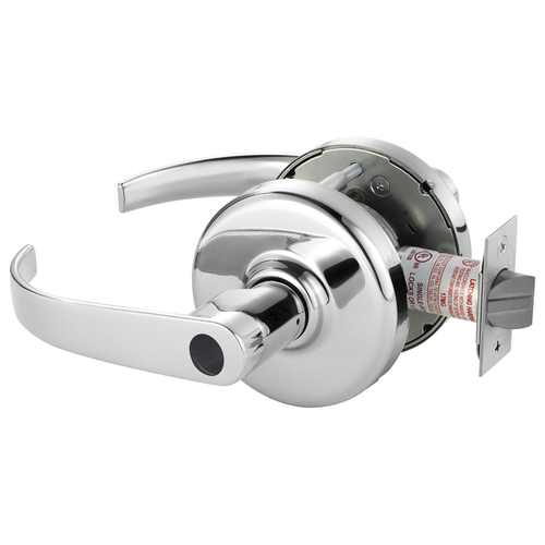 Cylindrical Lock Bright Chrome