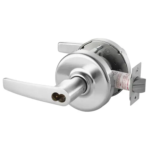 Cylindrical Lock Satin Chrome