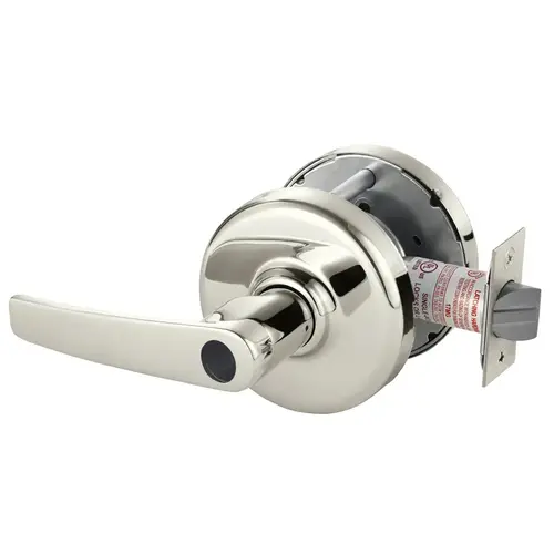 Cylindrical Lock Bright Nickel Plated Clear Coated