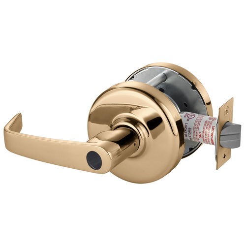 Cylindrical Lock Bright Bronze Clear Coated