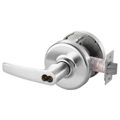 Cylindrical Lock Satin Chrome