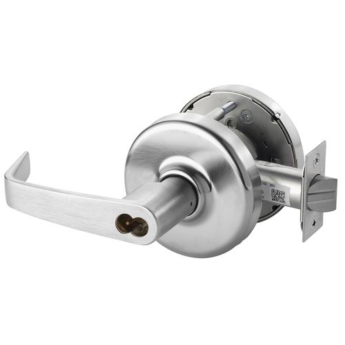 Cylindrical Lock Satin Chrome