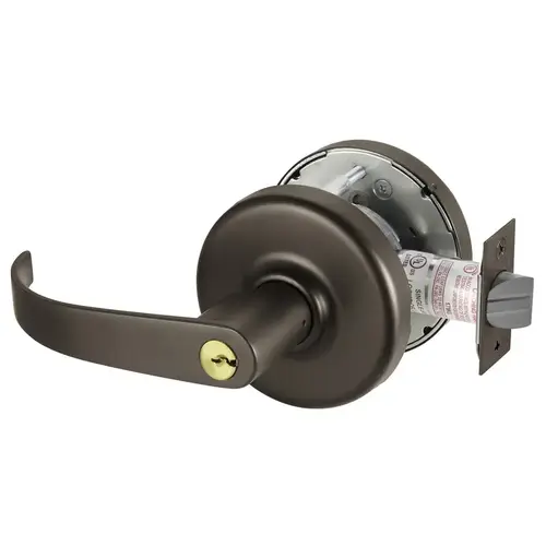 Cylindrical Lock Dark Oxidized Bronze