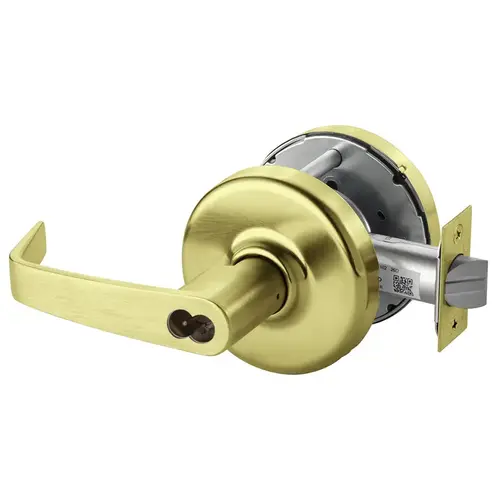 Cylindrical Lock Satin Brass