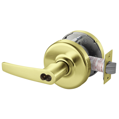 Cylindrical Lock Satin Brass