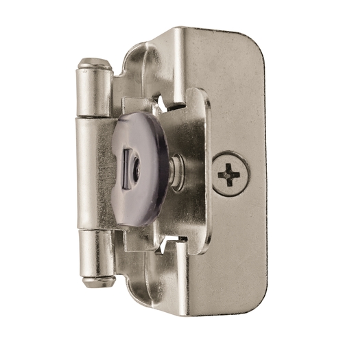 Amerock CMR870414 Demountable Hinges 1/2" Overlay Double Nickel