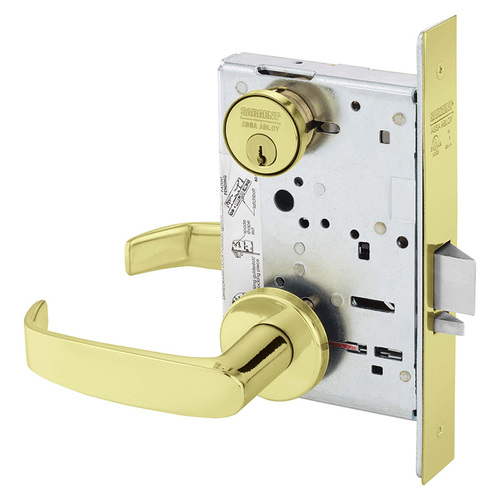 Manufacturing Mortise Lock Bright Brass