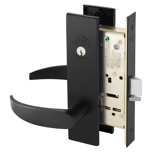 Manufacturing Mortise Lock Black Suede Powder Coat