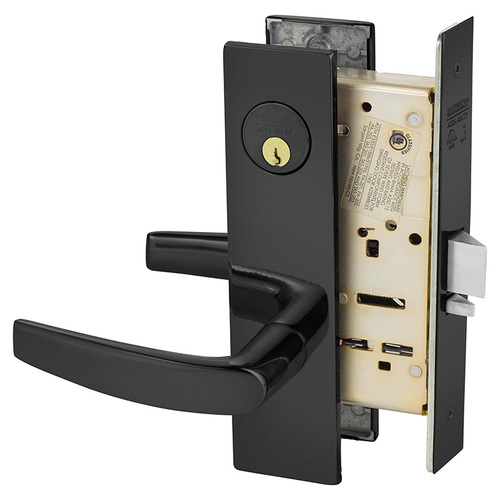 Manufacturing Mortise Lock Dark Oxidized Statuary Bronze Clear Coated