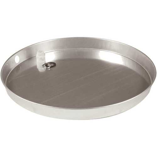26 in. I.D. Aluminum Drain Pan with CPVC Fitting