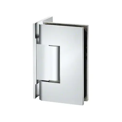 Adjustable Designer Series Wall Mount Hinge With Offset Back Plate Lifetime Brass