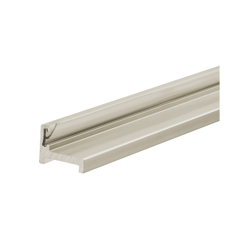 95 Inches Stock Length Shower Door Strike Jamb Brass Polished Nickel