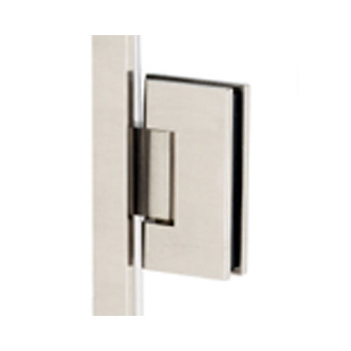 Up To 95 Inches Custom Height Jamb With Desinger Mini Series Hinges Aluminum & With 3 Hinges Polished Chrome