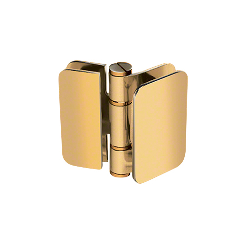 Imperial Series Glass To Glass Inswing Bi-Fold w/Overlap Hinge 180 Degree 24K Gold
