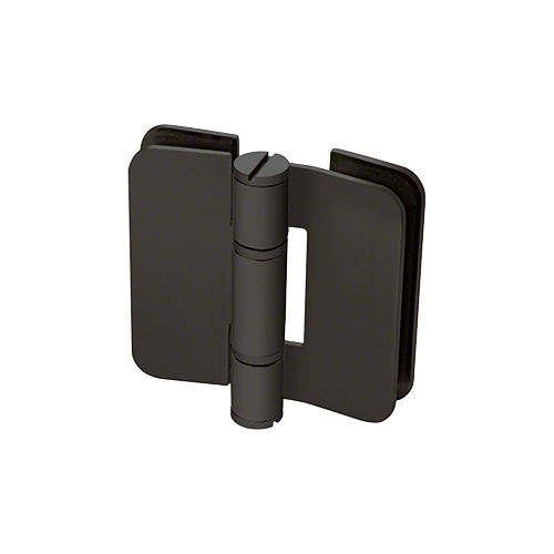 Imperial Glass To Glass Mount Shower Door Hinge 180 Degree & Outswing Oil Rubbed Bronze