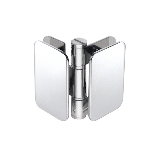 Imperial Glass To Glass Mount Shower Door Hinge 90 Degree & Inswing Polished Stainless Steel