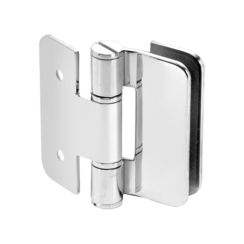 Imperial Series Wall Mount Door Hinge Outswing Polished Stainless Steel
