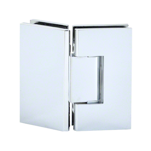 Adjustable Maxum Series Glass To Glass Mount Shower Door Hinge 135 Degree Polished Chrome