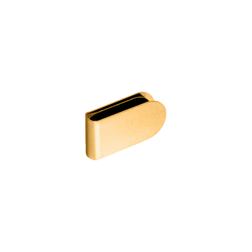 CRL GDH90BR Brass Rounded Strike Plate