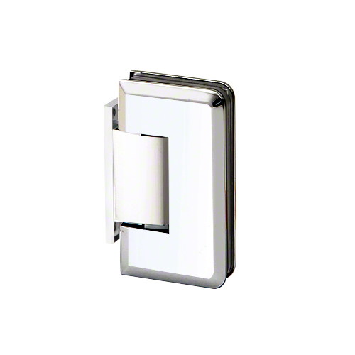 Majestic Series Glass To Wall Mount Shower Door Hinge With Offset Back Plate Polished Chrome