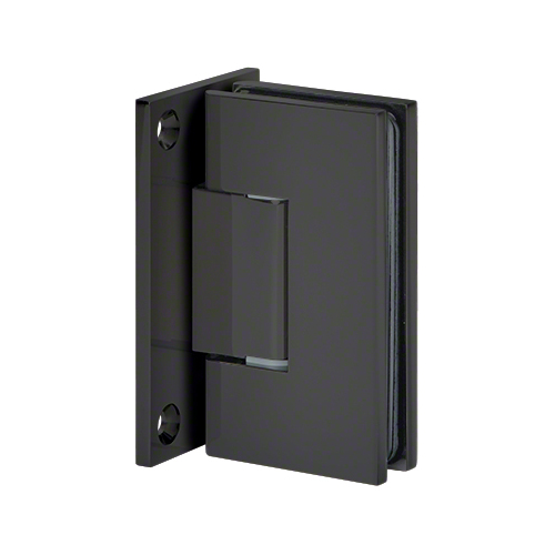 Maxum Series Glass To Wall Mount Shower Door Hinge With Full Back Plate Oil Rubbed Bronze
