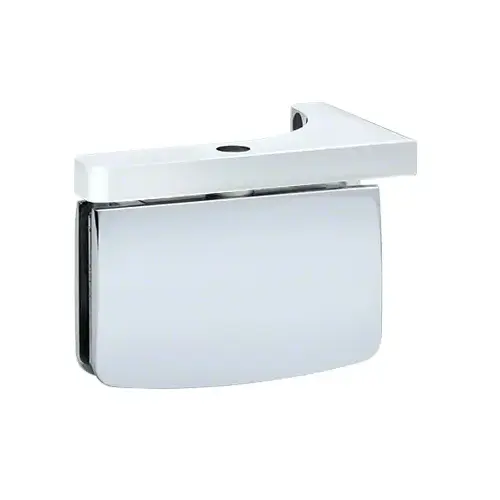 Brixwell H-PIVCGTWA-C Adjustable Calypso Series Glass To Wall Mount Shower Door Pivot Hinge With Reversible "L" Bracket Polished Chrome