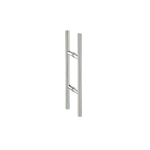 US Horizon HL-6BTB-BN 6 Inches Center To Center Ladder Push Pull Handle Back To Back Mount Brushed Nickel