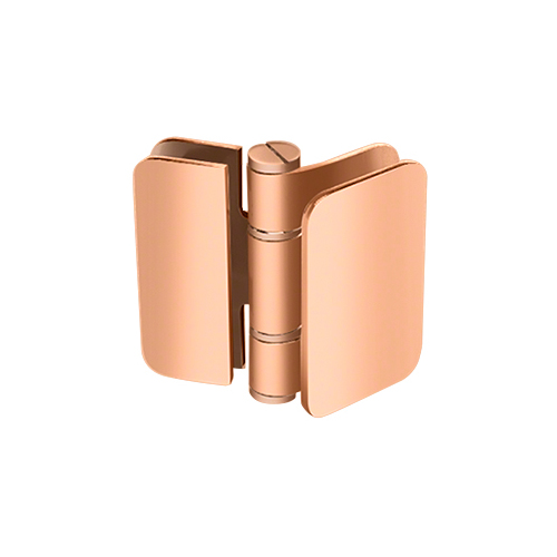 Imperial Series Glass To Glass Inswing Bi-Fold w/Overlap Hinge 180 Degree Natural Copper