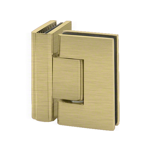 Designer Series Glass To Glass Door Hinge 90 Degree Antique Brass