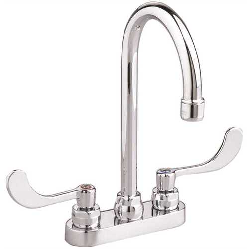 American Standard 7500.170.002 Monterrey 4 in. Centerset 2-Handle High-Arc Bathroom Faucet in Chrome