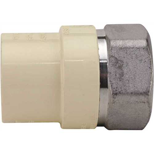 1 in. x 1 in. CPVC CTS Slip Stainless Steel FPT Adapter