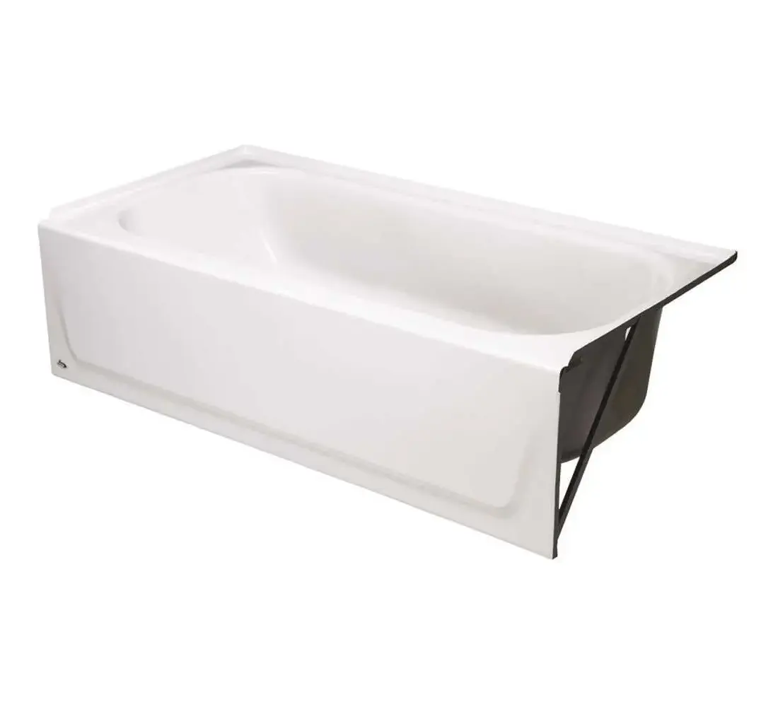 陶板浴（UTH-2K） Kona Right Hand Bath Tub, Porcelain On Steel, 4-1/2 Ft